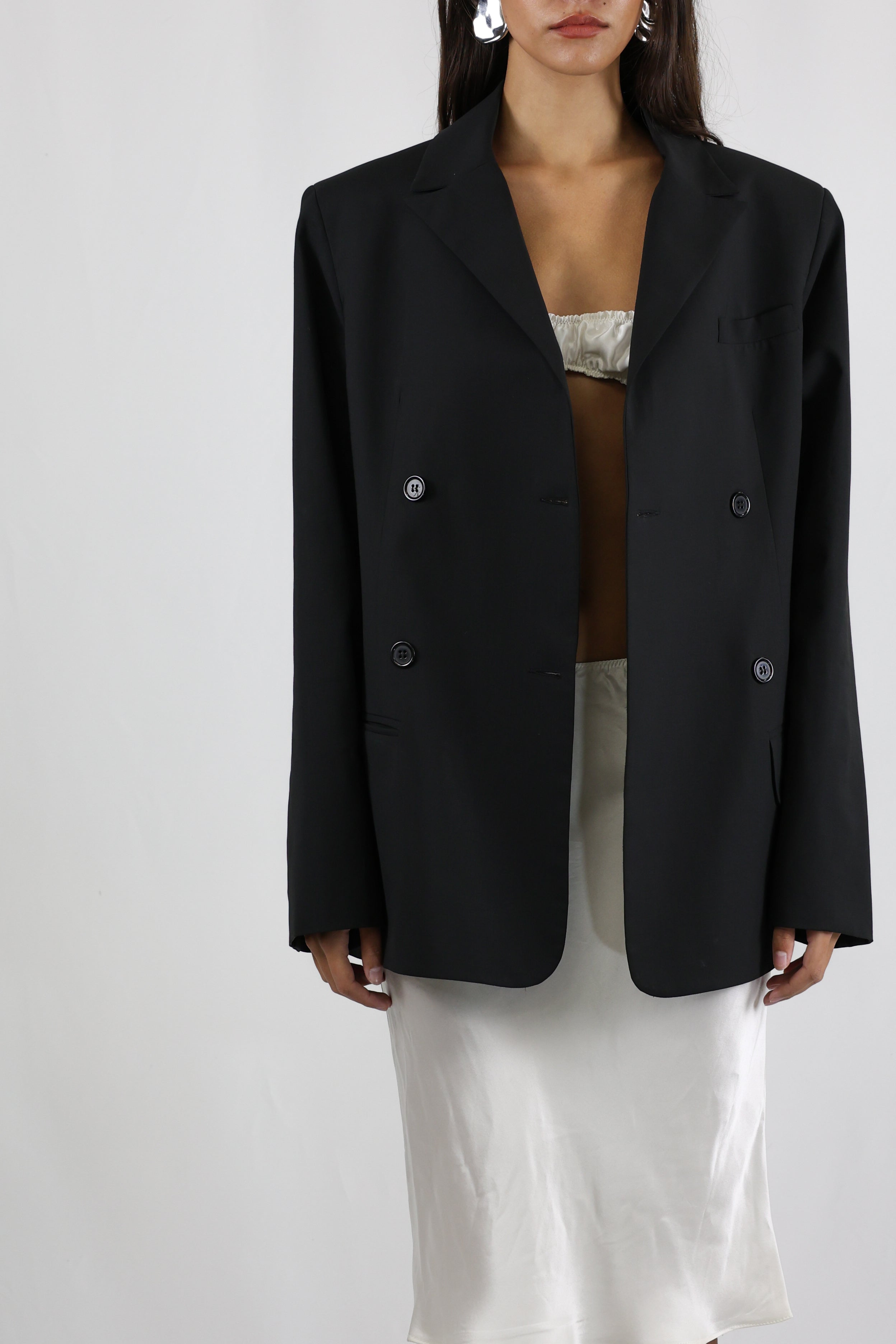 DOUBLE BREASTED BLAZER