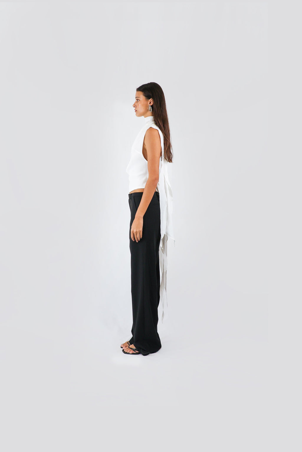 DOUBLE TIE BACK TOP