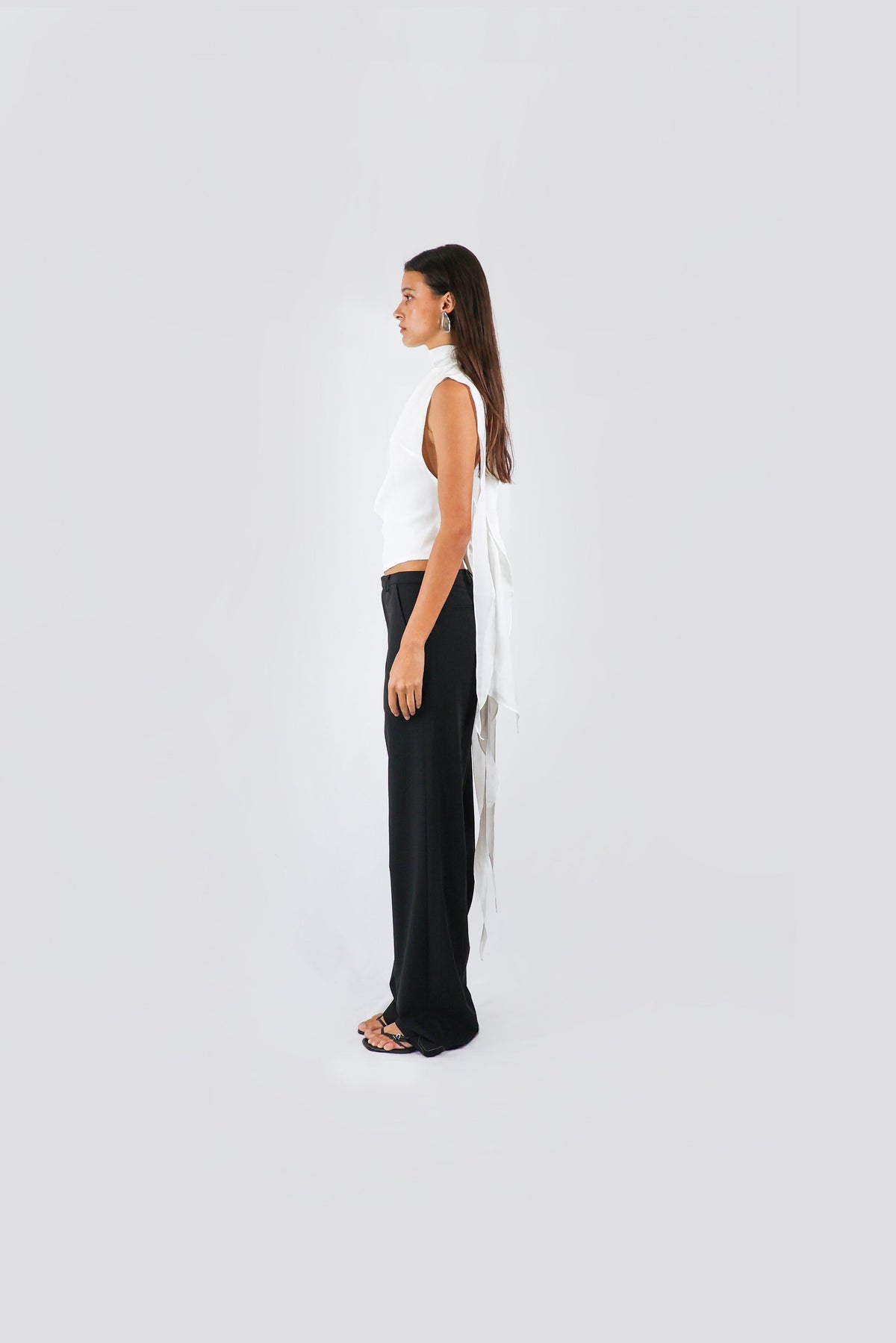 DOUBLE TIE BACK TOP