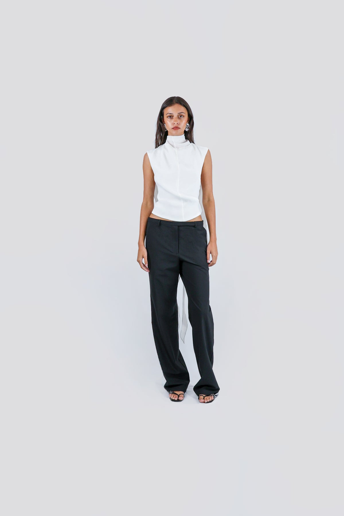 DOUBLE TIE BACK TOP