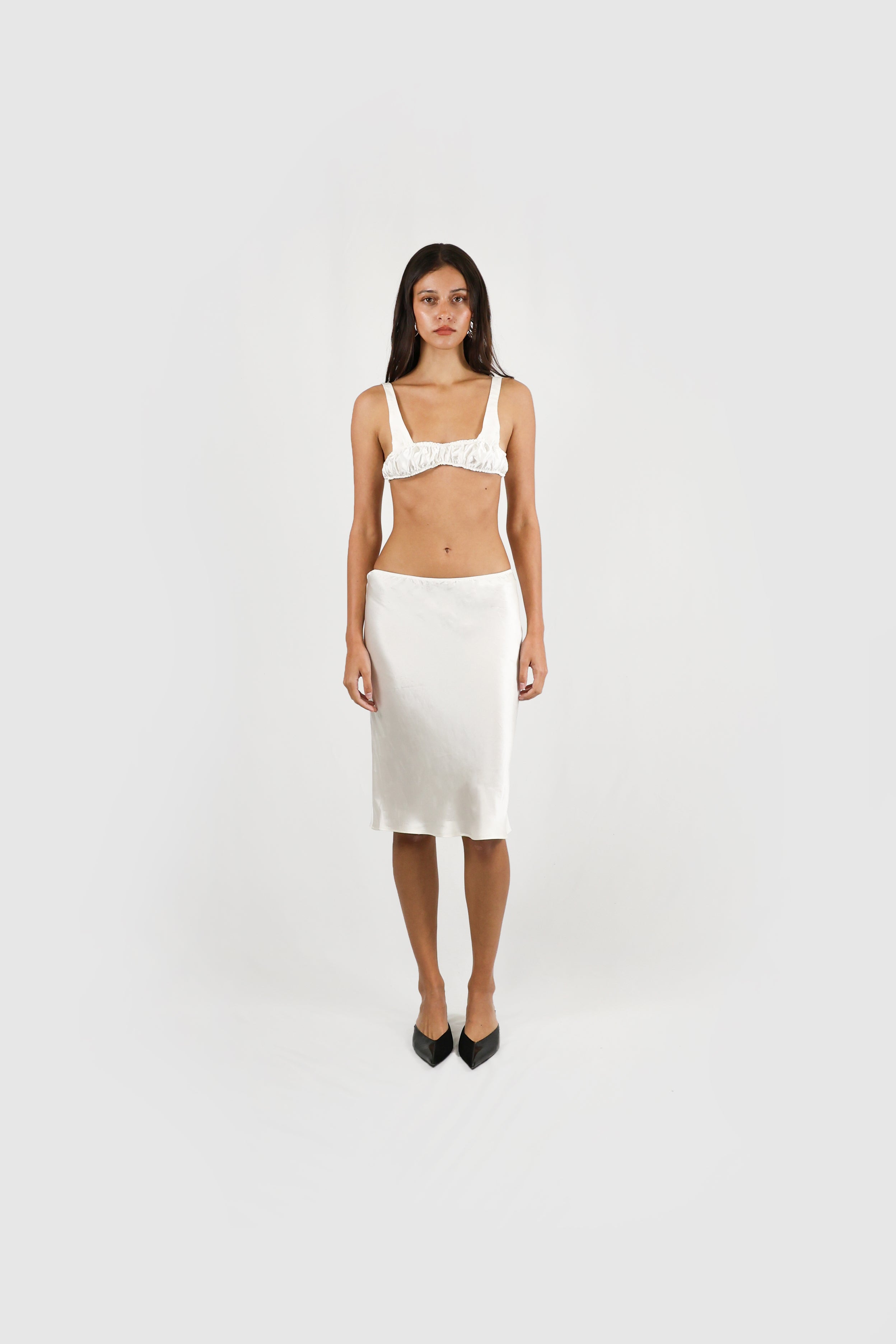 BIAS SLIP SKIRT
