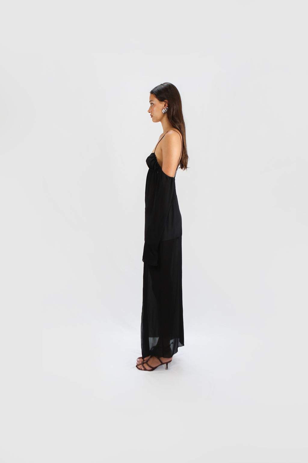 LONG SLEEVE BRALETTE DRESS
