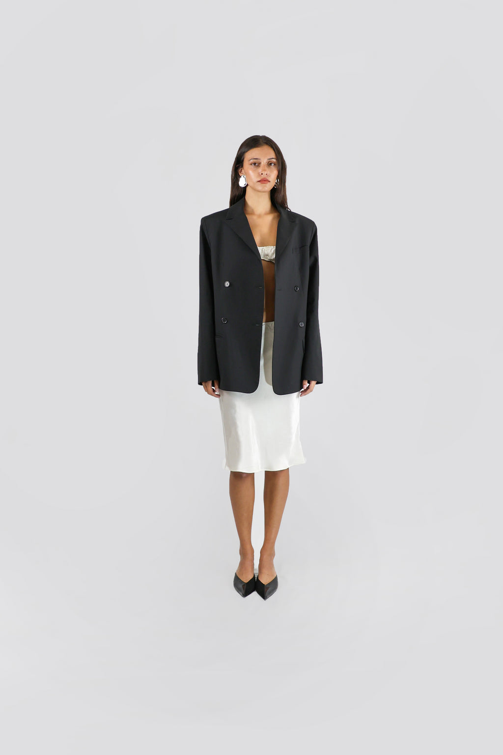 DOUBLE BREASTED BLAZER