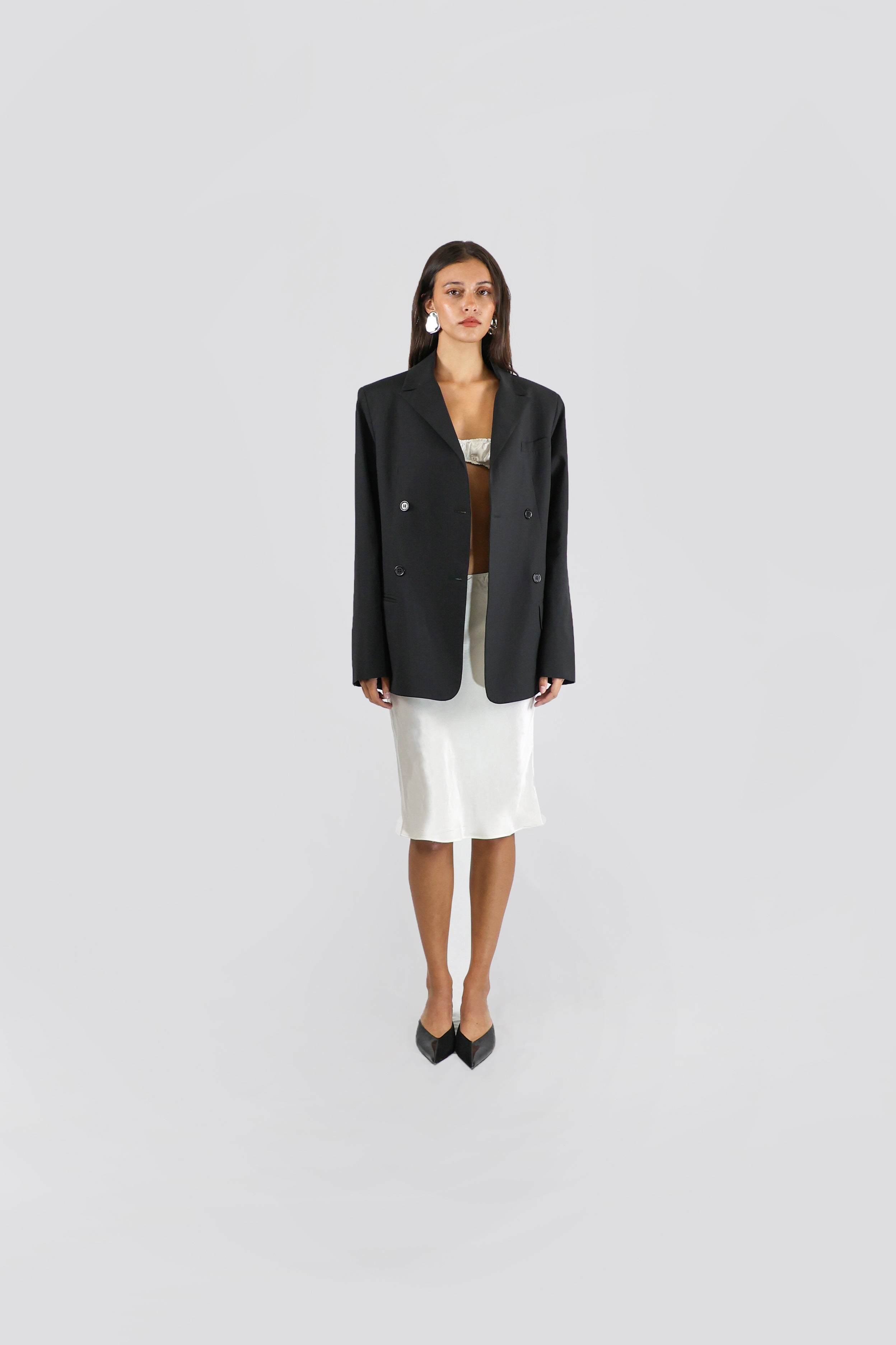 DOUBLE BREASTED BLAZER