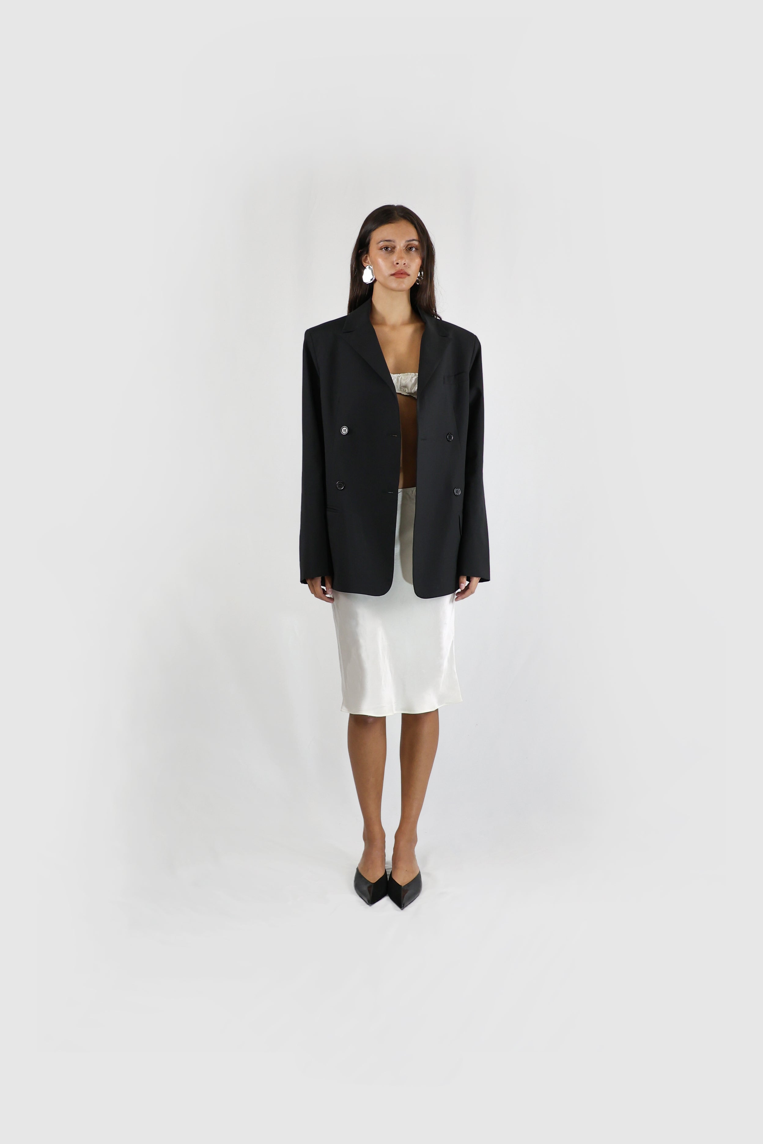 DOUBLE BREASTED BLAZER