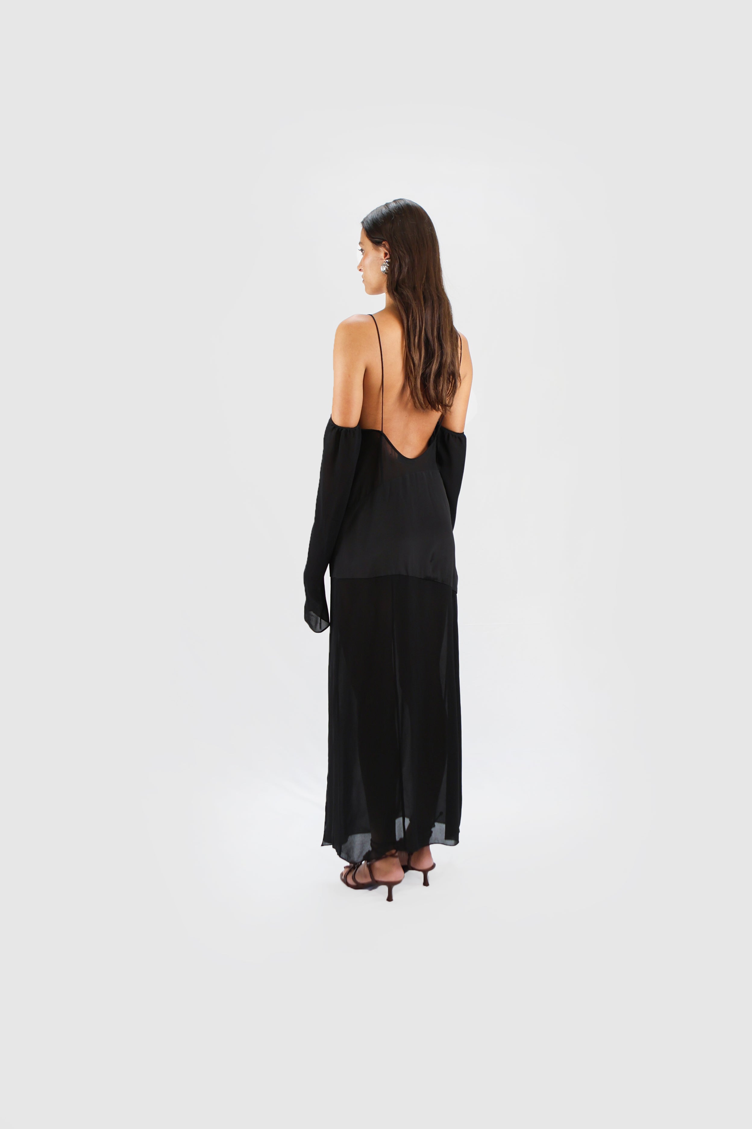 LONG SLEEVE BRALETTE DRESS