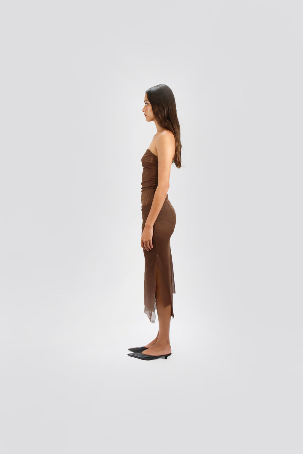 STRAPLESS DECAY DRESS