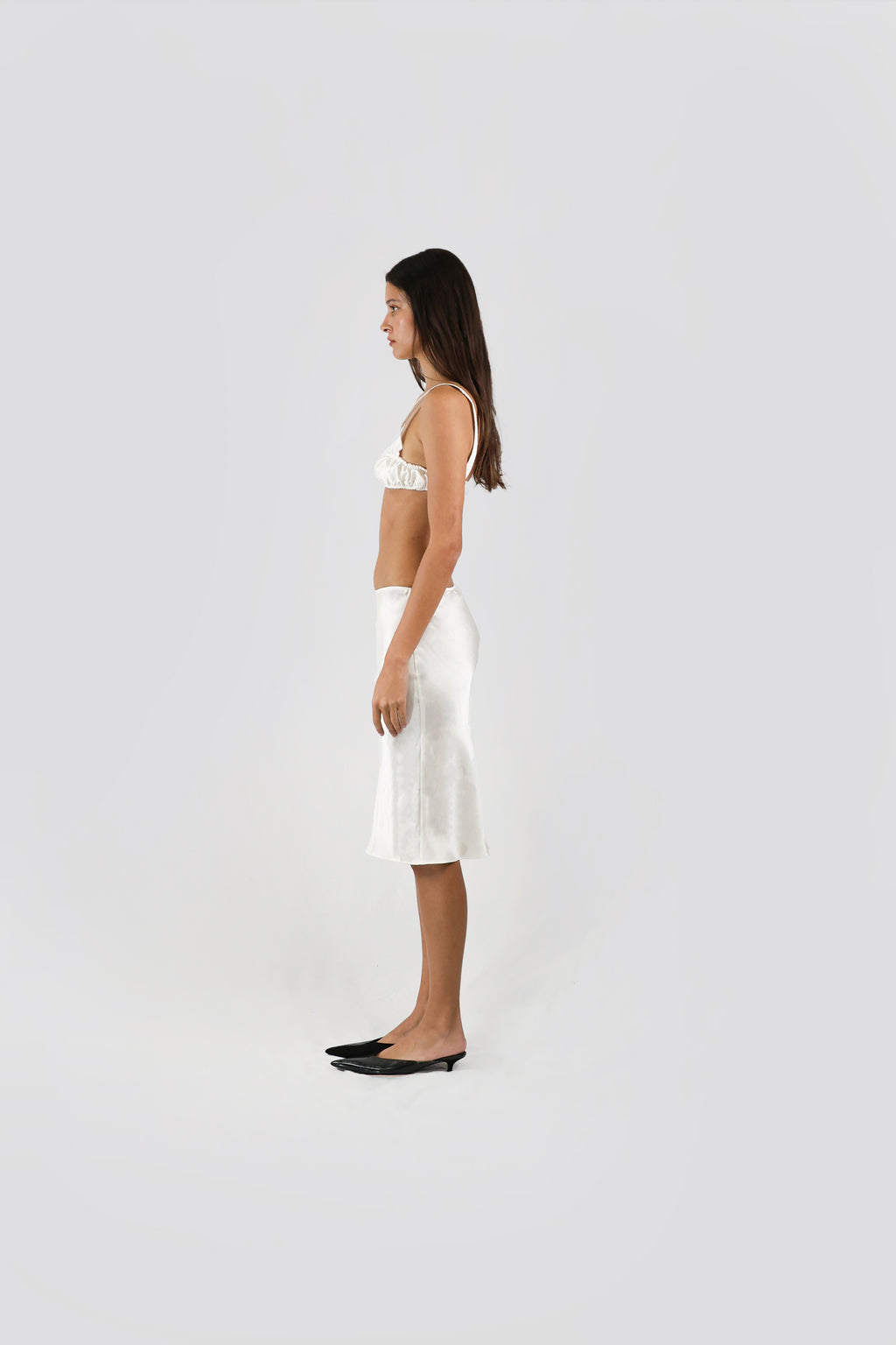 BIAS SLIP SKIRT