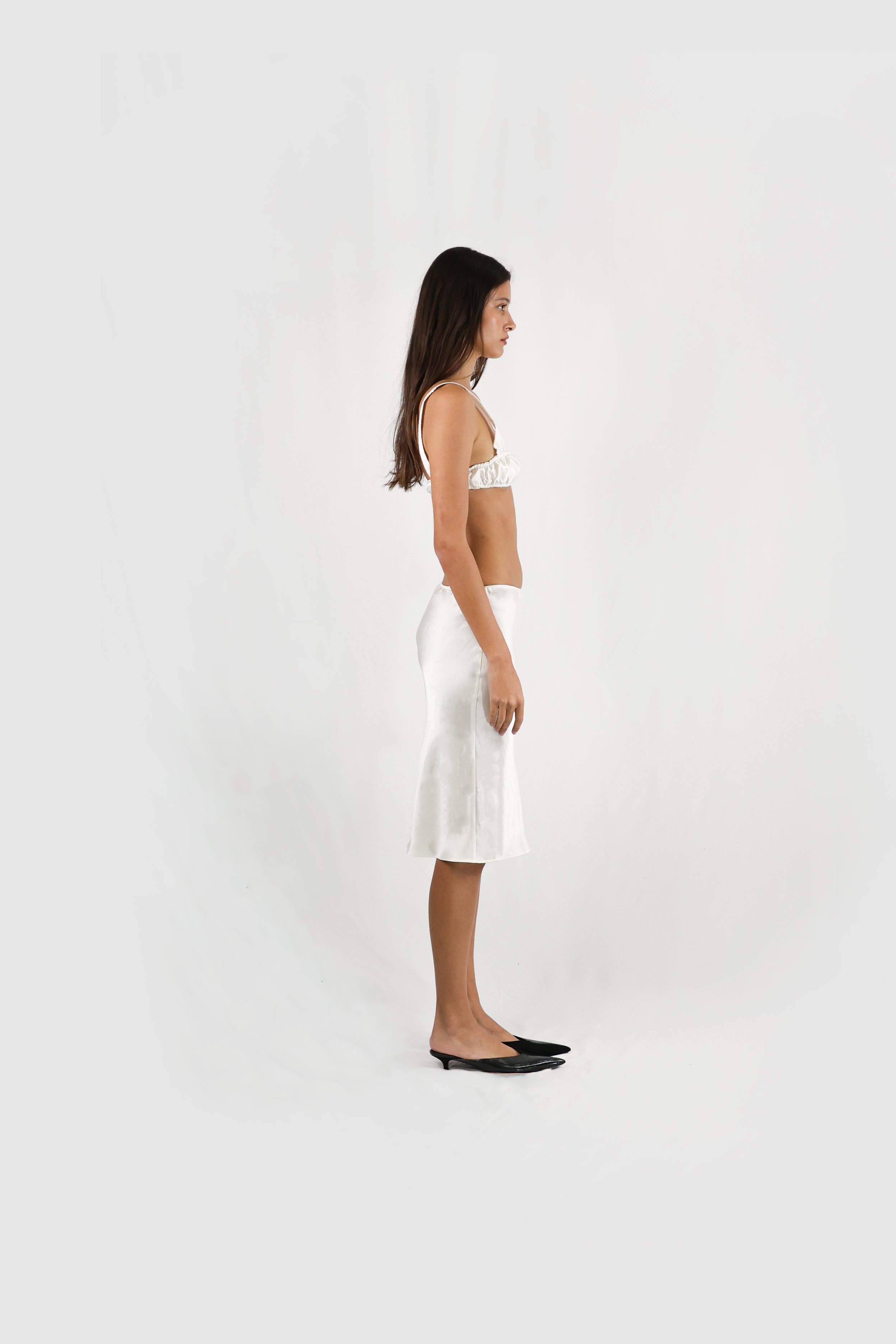 BIAS SLIP SKIRT