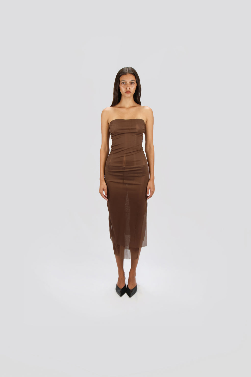 STRAPLESS DECAY DRESS