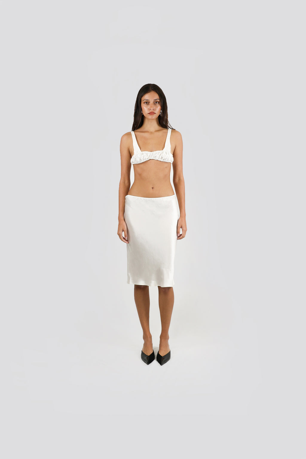 GATHERED BRALETTE