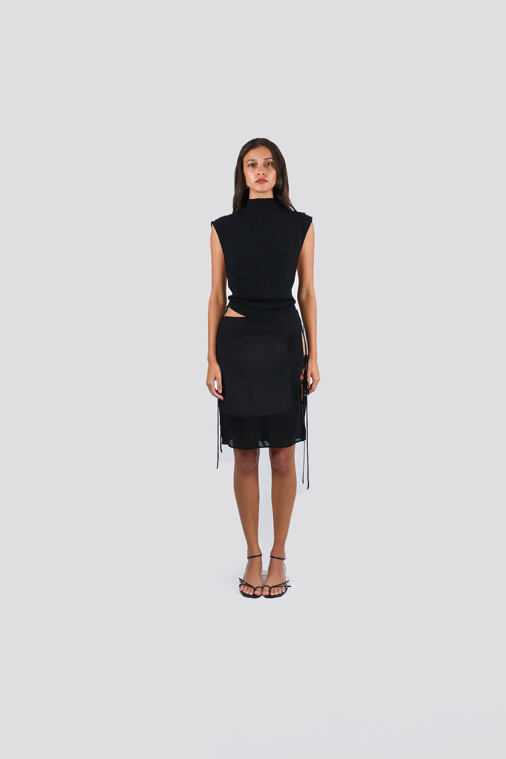 DOUBLE TIE BACK TOP