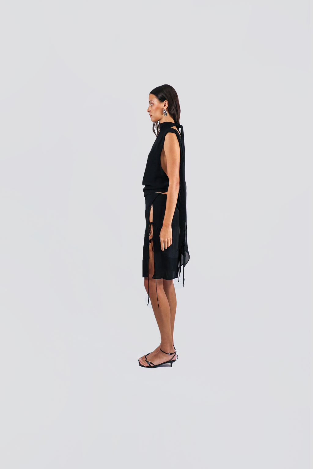 DOUBLE TIE BACK TOP